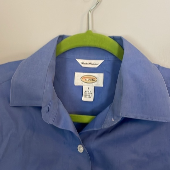 NWOT Talbots button up blue - Picture 3 of 7
